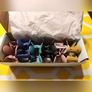 Flower Hair Claw Clips